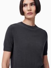 AllSaints Black Elsie T-Shirt - Image 2 of 6