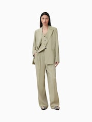 Зеленый - AllSaints Averie Ten Waistcoat - Изображение 4 из 7