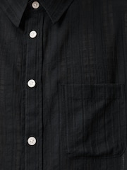 AllSaints Karmi Long Sleeve 100% Cotton Shirt - Изображение 8 из 8