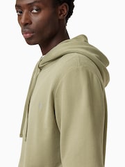 AllSaints Green 100% Organic Cotton Raven Oth Hoodie - Image 5 of 6