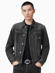 AllSaints Black Jayger Jacket - Image 2 of 9