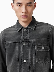 AllSaints Black Jayger Jacket - Image 3 of 9