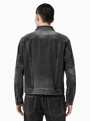 AllSaints Black Jayger Jacket - Image 7 of 9