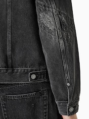 AllSaints Black Jayger Jacket - Image 9 of 9
