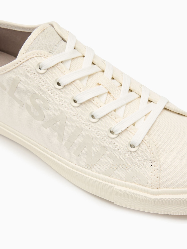 AllSaints White Biggy Can Low Top - Image 5 of 5