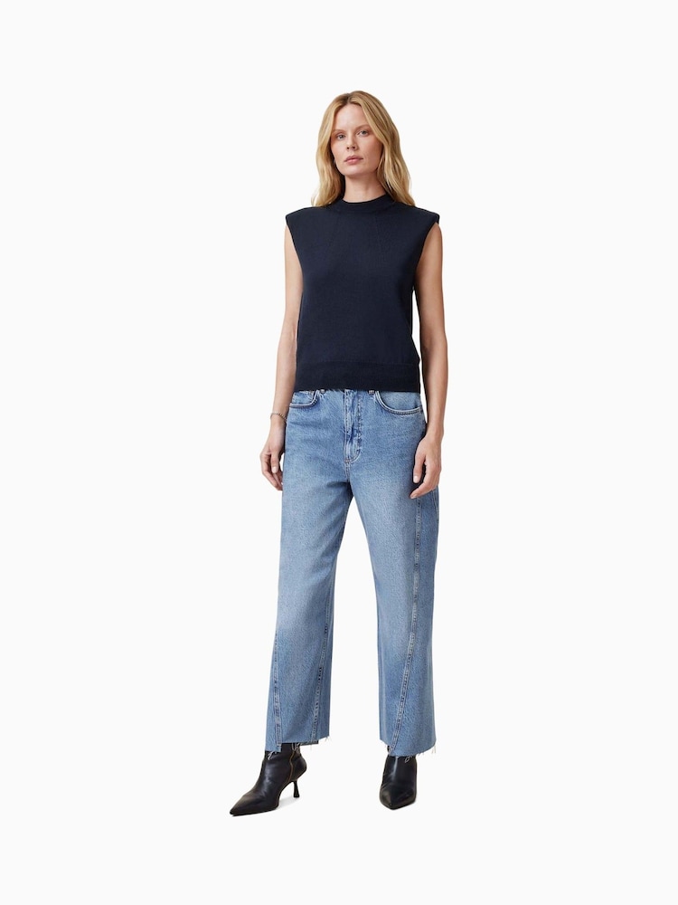AllSaints Blue Kayla Tank - Image 3 of 6