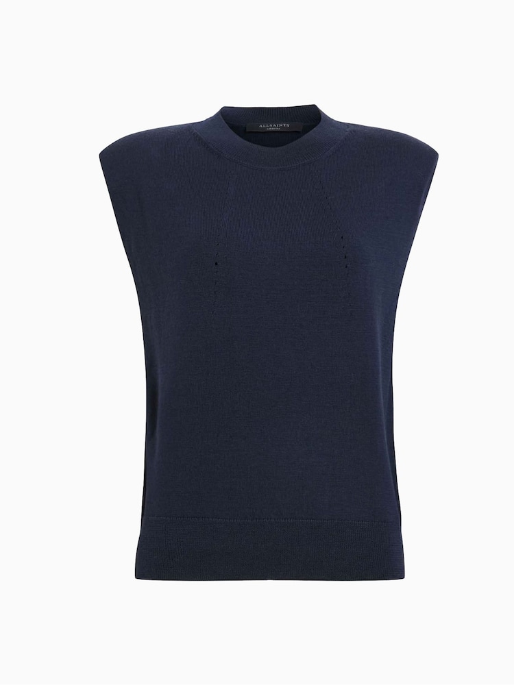 Синий - AllSaints Kayla Tank - Image 6 of 6