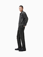 AllSaints 100% Organic Cotton Reid Repair Jeans - Image 4 of 9
