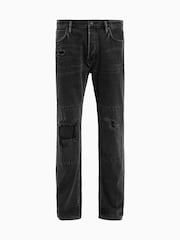 AllSaints 100% Organic Cotton Reid Repair Jeans - Image 9 of 9