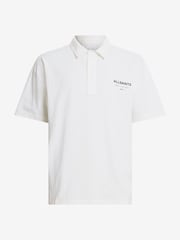 AllSaints 100% Organic Cotton Underground Polo Shirt - صورة 7 من 7