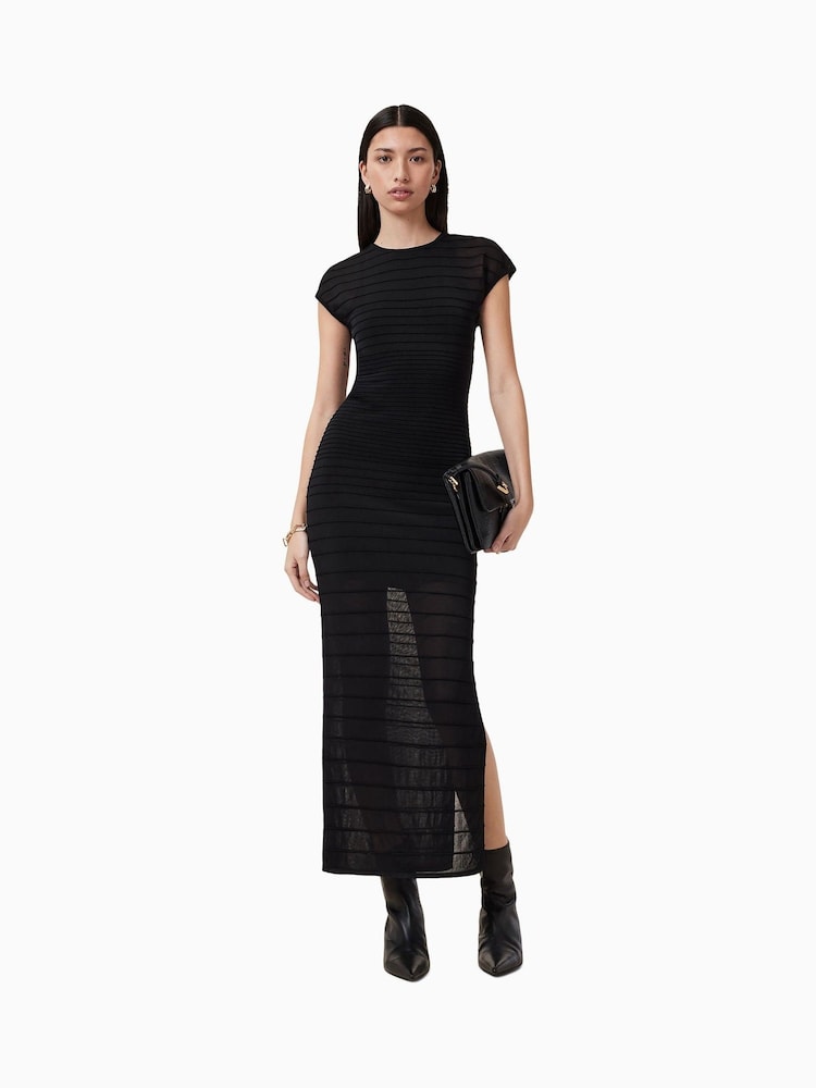 AllSaints Black Ivana Dress - Image 1 of 6