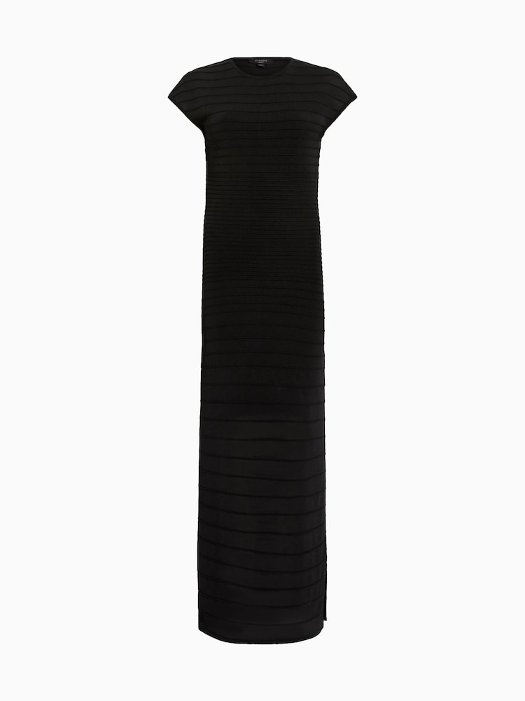 AllSaints Black Ivana Dress - Image 5 of 6