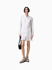 AllSaints Off White Meg Mini Dress - Image 3 of 8
