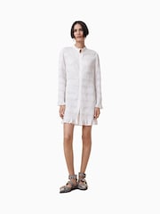 AllSaints Off White Meg Mini Dress - Image 5 of 8