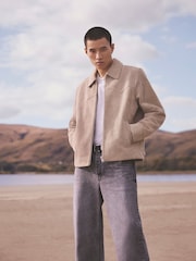 AllSaints Brown Tacoma Jacket - Image 1 of 9