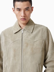 AllSaints Brown Tacoma Jacket - Image 3 of 9