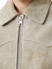 AllSaints Brown Tacoma Jacket - Image 6 of 9