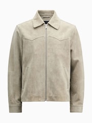 AllSaints Brown Tacoma Jacket - Image 9 of 9