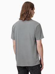 AllSaints Grey Bodega Crew T-Shirt - Image 4 of 5