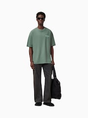 AllSaints 100% Organic Cotton Underground Crew T-Shirt - Image 3 of 7