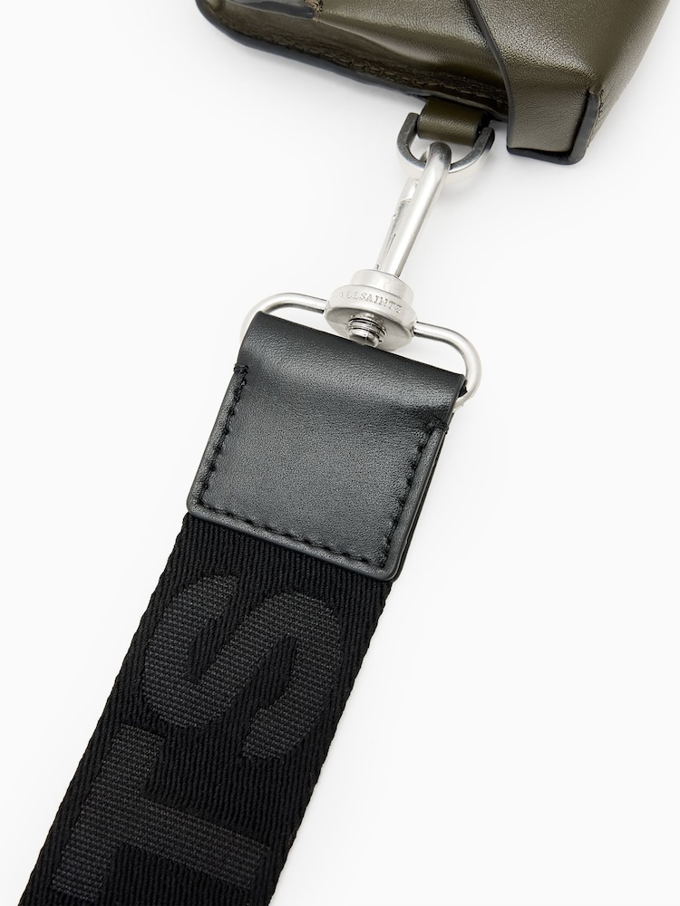 AllSaints Green Zoe Cross-Body Bag - Image 5 of 5 AllSaints Green Zoe Cross-Body Bag - Image 5 of 5