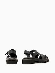 AllSaints Black Tess Sandals - Image 5 of 5