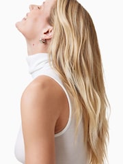 Blanco - AllSaints Bec Roll Neck Tank - Imagen 3 de 7