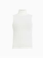 Blanco - AllSaints Bec Roll Neck Tank - Imagen 7 de 7