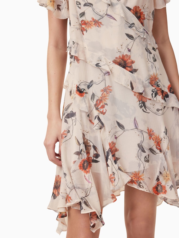 AllSaints White Darma Dress - Image 5 of 7