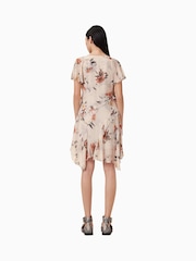 AllSaints White Darma Dress - Image 6 of 7