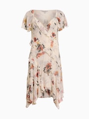 AllSaints White Darma Dress - Image 7 of 7