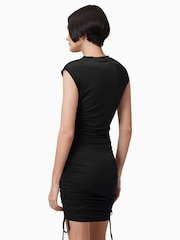 Черный - Платье Allsaints Sonny - Изображение 6 из 7