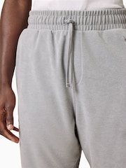 AllSaints Grey Felix Sweat Shorts - Image 3 of 8