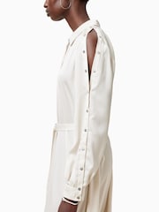 AllSaints White Lexi Dress - Image 3 of 7