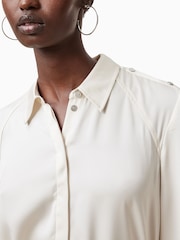 AllSaints White Lexi Dress - Image 4 of 7