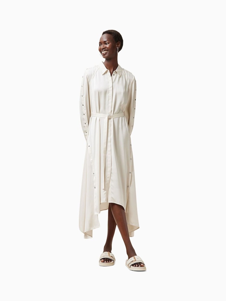 AllSaints White Lexi Dress - Image 5 of 7
