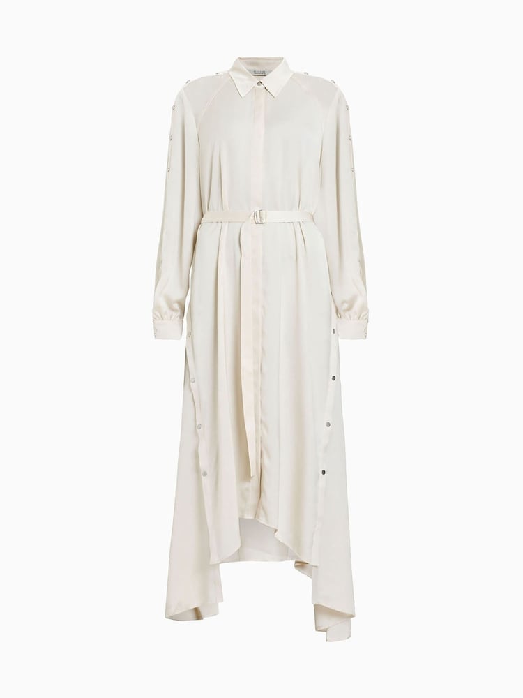 AllSaints White Lexi Dress - Image 7 of 7