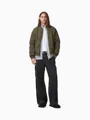 AllSaints Black Flynn Trousers - Image 3 of 7