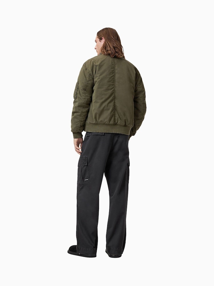 AllSaints Black Flynn Trousers - Image 6 of 7