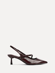 Linzi Red Timeless Court Heels With Bow Detail - Image 2 of 5