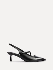 Linzi Black Timeless Court Heels With Bow Detail - Image 2 of 5