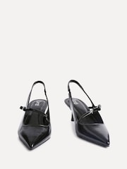 Linzi Black Timeless Court Heels With Bow Detail - Image 3 of 5