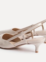 Linzi Nude Refined Slingback Court Heels - Image 4 of 5