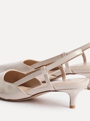 Linzi Nude Refined Slingback Court Heels - Image 6 of 6