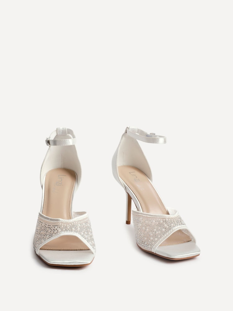 Linzi Encanta Diamante Mesh Stiletto Heeled Sandals - Bild 8 von 8 Linzi Encanta Diamante Mesh Stiletto Heeled Sandals - Bild 8 von 8