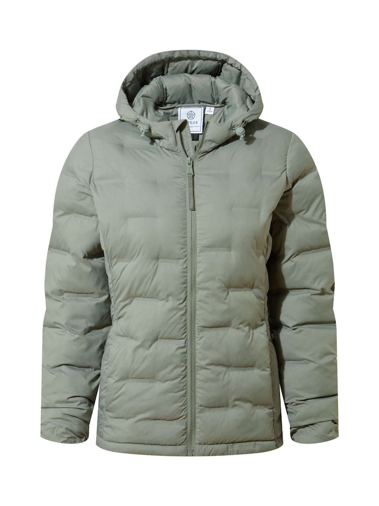 Tog 24 Green Womens Palmer Padded Jacket - Image 8 of 8