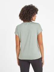 Tog 24 Green Womens Stallen Tech Short Sleeve Top - Image 4 of 7