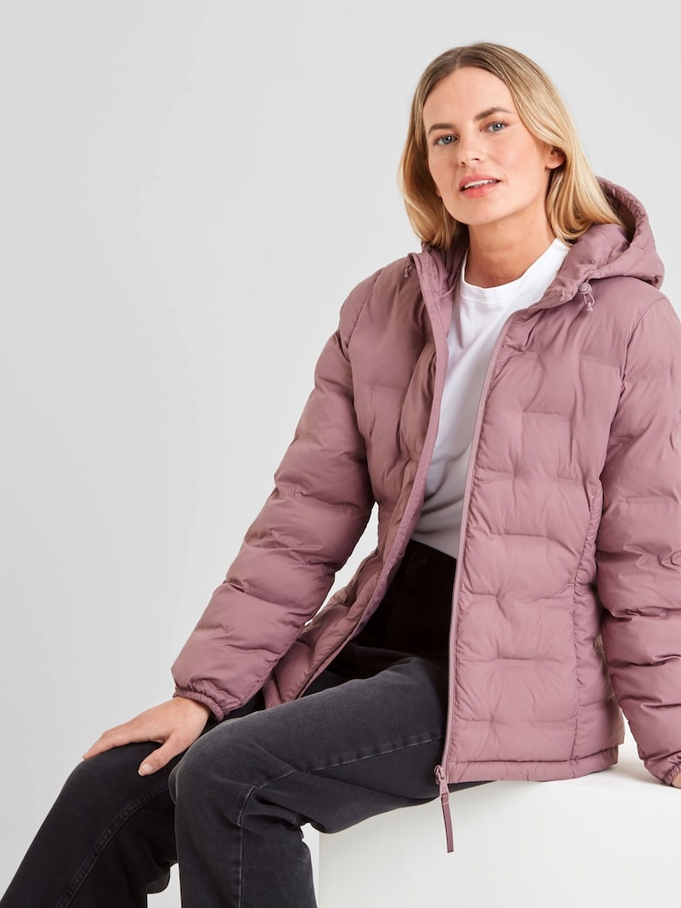 Tog 24 Mauve Purple Palmer Womens Padded Jacket - Image 4 of 7