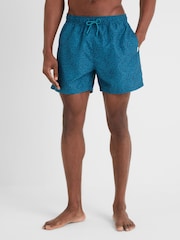 Tog 24 Blue Mens Kai Pistachio Palm Print Shorts - Image 2 of 7