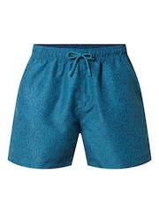 Tog 24 Blue Mens Kai Pistachio Palm Print Shorts - Image 7 of 7